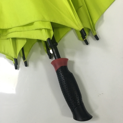 Рамка стеклоткани зонтика гольфа резиновой ручки 30 дюймов автоматическая открытая