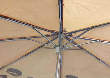 Сильный мини зонтик 3 створок, складный дизайн гольфа зонтик подгонянный