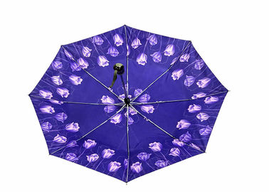 Зонтик створки печатания шелковой ширмы отсутствующий, облегченный складывая зонтик