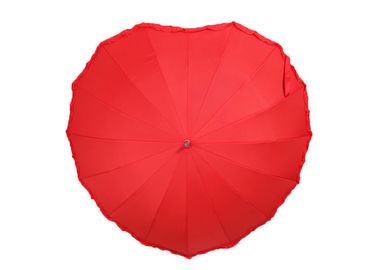 Управление красного зонтика любов сердца форменного творческого ручное для Веддинг валентинки