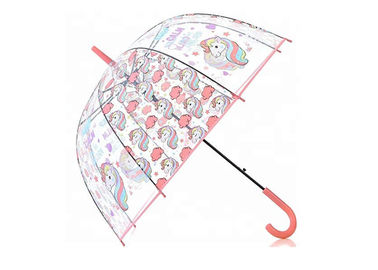 Зонтик единорога стиля купола подарка прозрачный, ясный пластиковый зонтик пузыря