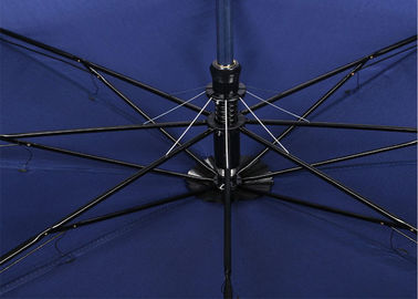 2 складывая изготовленных на заказ зонтика гольфа логотипа, зонтик гольфа для дождя с крышкой тубопровода Релективе