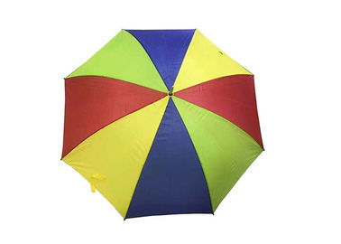 Персонализированное крепкое светлого компактного цвета радуги зонтика гольфа сильное