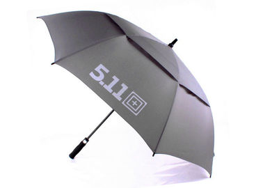 Черное продвижение 30 провентилированный дюймами зонтик гольфа, большой зонтик гольфа Виндпрооф