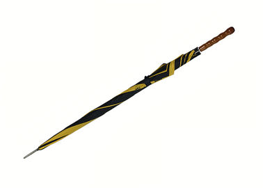 Зонтика гольфа размера руководства ручка открытого более большого изготовленного на заказ Виндпрооф деревянная