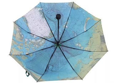 Подгонянный напечатанный зонтик 3 створок, мини автоматический зонтик на Солнце или дождь
