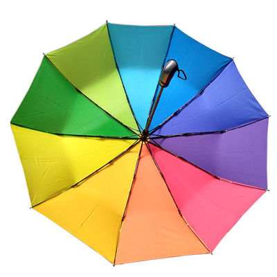 Высококачественным водоустойчивым полным сложенный руководством зонтик радуги