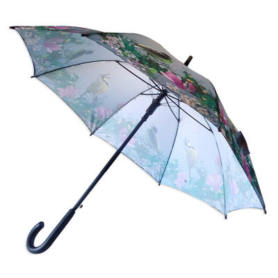 зонтик вала металла 8mm Windproof прямой для женщин