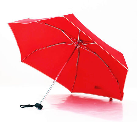 Складной зонтик сплошного цвета Windproof для людей