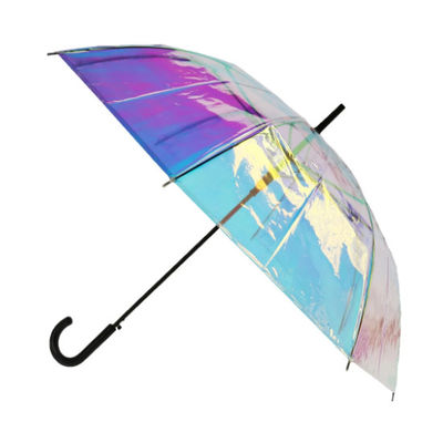Автоматический открытый голографический зонтик Mylar Magicbrella POE