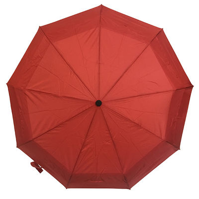 Полн-автоматические Windproof красные 2 слоя складного зонтика для вентиляции Амазонки