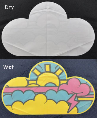 Зонтик милого печатания облака Windproof полностью автоматический