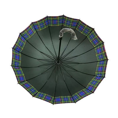 Зонтики гольфа ручных открытых людей 16K Windproof для на открытом воздухе рекламы