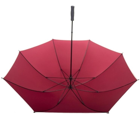 Зонтик гольфа размера ручной открытой рамки стеклоткани большой