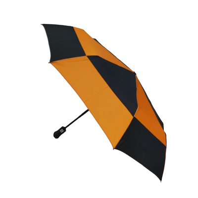 Напечатанный Windproof УЛЬТРАФИОЛЕТОВЫЙ зонтик сени двойника Pongee защиты