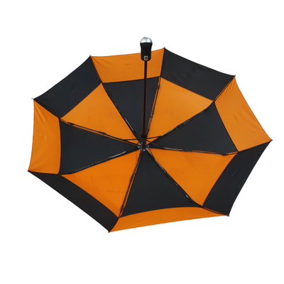 Напечатанный Windproof УЛЬТРАФИОЛЕТОВЫЙ зонтик сени двойника Pongee защиты
