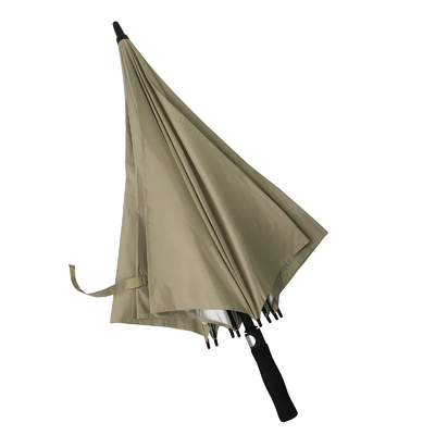 Зонтик гольфа Pongee диаметра 130CM с УЛЬТРАФИОЛЕТОВЫМ покрытием