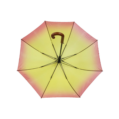 Изготовленные на заказ цифров печатая зонтик гольфа руководства Pongee 190T открытый