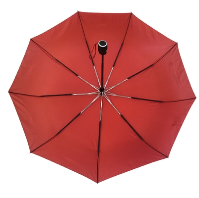 9 зонтик дождя компакта ткани Pongee нервюр 3 стеклоткани складывая