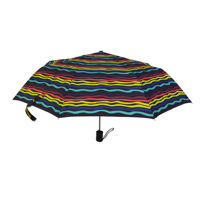 зонтик Windproof 3 радуги 21in складывая для перемещения