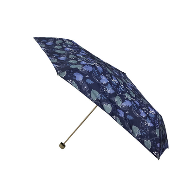 Ветрозащитный складной зонт из полиэстера Super Mini 190T с цифровой печатью