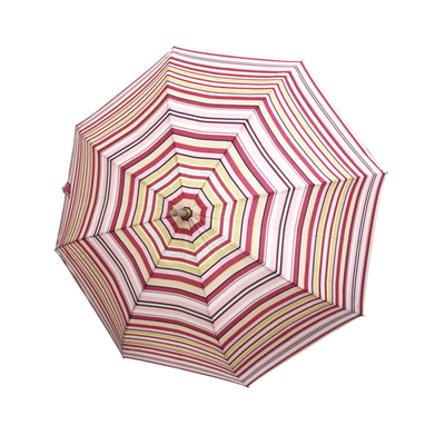 Ткань цифров Pongee 23 дюймов печатая зонтик нашивки для дам