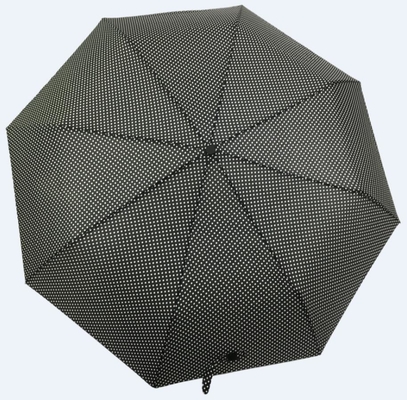 21&quot; пятно X8k печатая зонтик полиэстера 190T черный складывая для дам