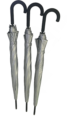Диаметр 105cm зонтик 12 нервюр автоматический открытый с УЛЬТРАФИОЛЕТОВЫМ покрытием
