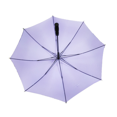 зонтик гольфа стеклоткани сени двойника Pongee 190T Windproof прямо сверхразмерный