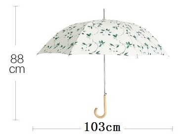 Зонтик 100% продвижения печатания бумаги Pongee прямой