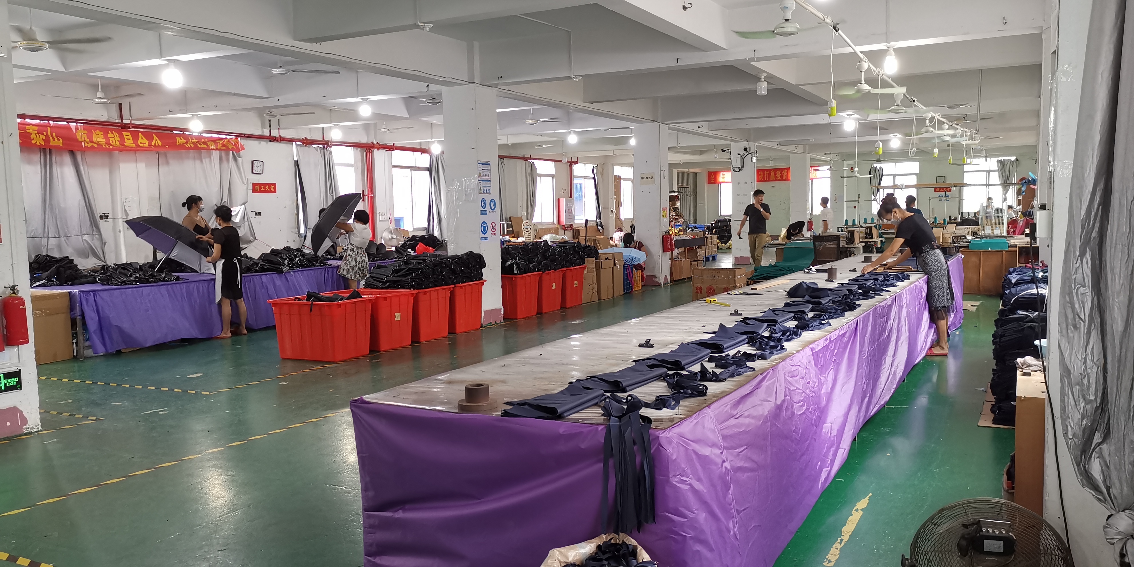 Xiamen United-Prosperity Industry & Trade Co., Ltd. производственная линия завода