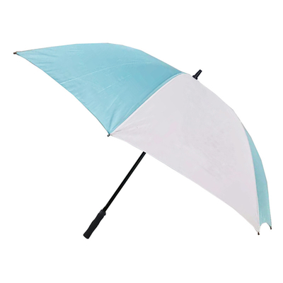 Зонтик гольфа Pongee рамки 190T стеклоткани вентилируемый 68/62/58 дюймов большой сверхразмерный