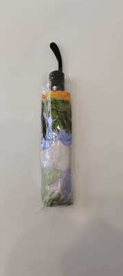 Зонт для путешествий с автоматическим складыванием в три сложения, защитой от ультрафиолета и автоматическим открытием/закрытием, с изображением картины Винсента Ван Гога (21 дюйм - 8k)