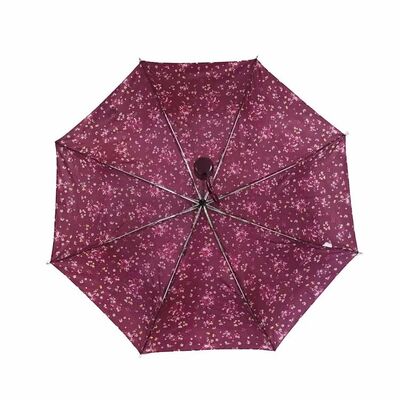 Водонепроницаемый складной зонтик компактный дизайн носящий чемодан с легким портативным защитным устройством