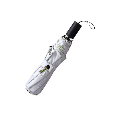 8 ребер компактный складной зонтик с автоматическим открытием закрыть и самодельный мешок для легкой защиты от дождя