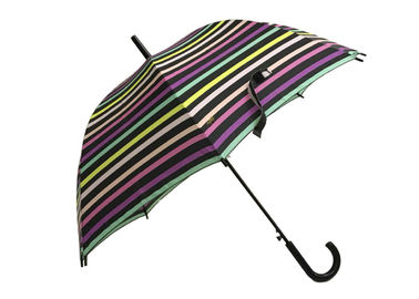 Красочное Стрипед сжатие фирмы доказательства дождя зонтика ручки автомобиля открытое для женщины