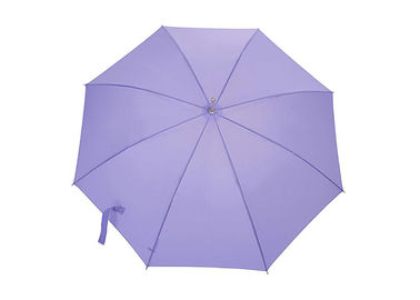Пурпурный алюминиевый вал ручка формы дж света автомобиля зонтика 23 дюймов открытая простая