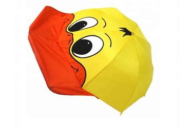 Желтое 3Д ягнится зонтик утки, ветер зонтика утки детей крепкий устойчивый
