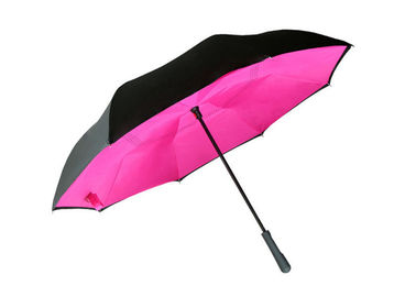зонтик взрослых Понге 190Т перевернутый обратным красочный для погоды блеска дождя