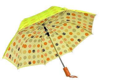 Зонтики гольфа логотипа автомобиля открытые изготовленные на заказ, складывая железный каркас зонтика гольфа Виндпрооф