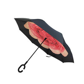 Складывая перевернутым зонтик перевернутый обратным для съемной рукоятки обратного автомобиля