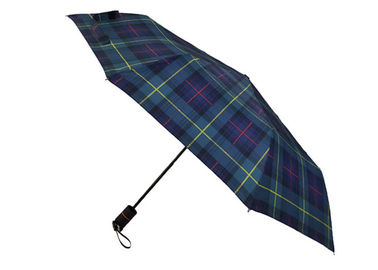 Классический зонтик шотландки с диаметром 97км ручки банка силы заряжателя Усб