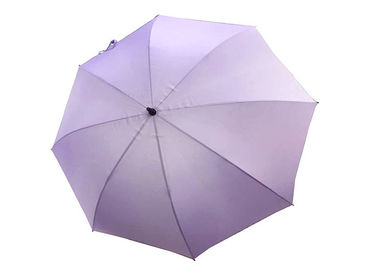 Зонтик гольфа автоматического длинного вала пурпурный, Виндпрооф дюйм 8 Паннельс зонтиков 27 гольфа