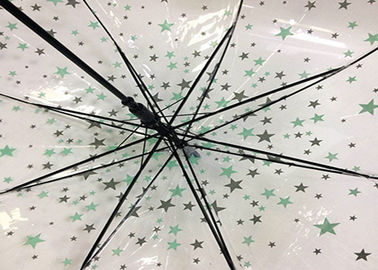 23&quot; дизайн зонтика дождя ПОЭ автомобиля открытым прозрачным подгонянный зонтиком творческий