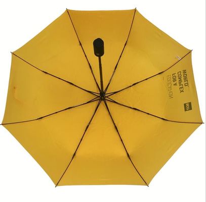 Зонтик логотипа 3 Rpet материальные автоматические открытые близкие складывая