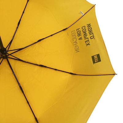 Зонтик логотипа 3 Rpet материальные автоматические открытые близкие складывая