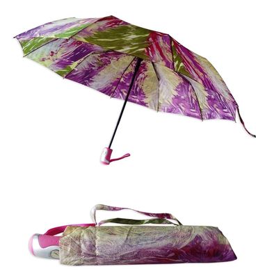 Парасоль делает водостойким/складывая красочный зонтик Windproof 2 для женщин