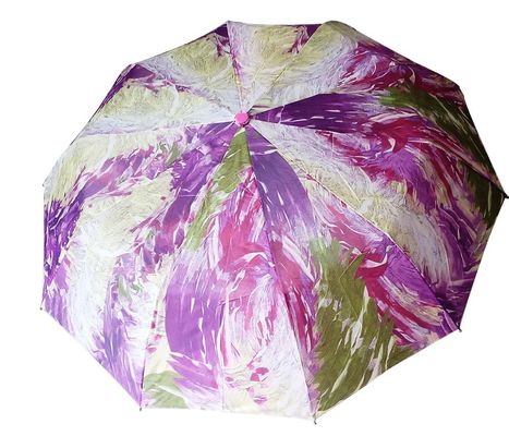 Парасоль делает водостойким/складывая красочный зонтик Windproof 2 для женщин