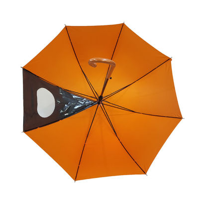 J регулирует зонтик гольфа 27 дюймов длинного вала Windproof