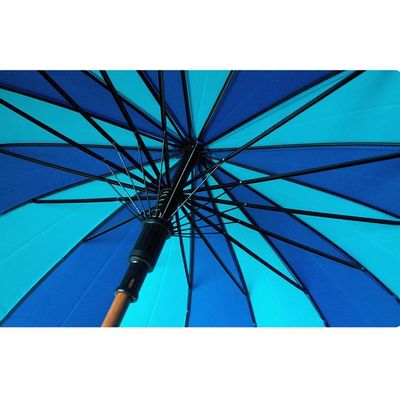 Зонтик гольфа автоматической открытой деревянной ручки PAHS большой Windproof
